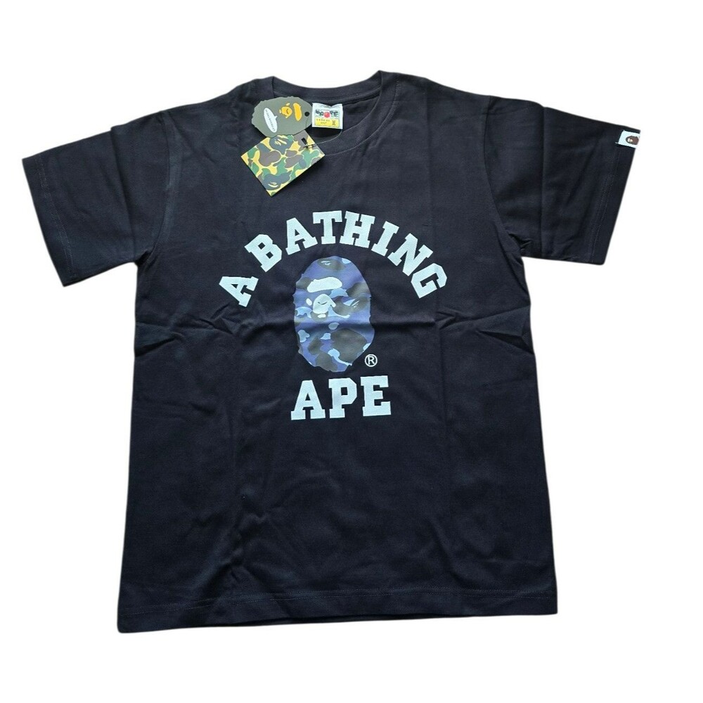 A Bathing Ape College Camo Tee, MEDIUM & LARGE